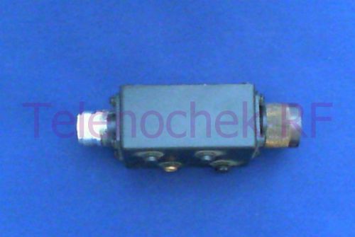 RF microwave low pass filter 1025 MHz CF/ 1650 MHz 30dB reject/  50 Watt / data