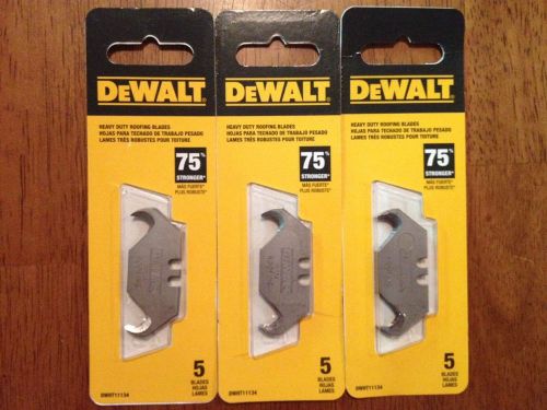 DeWALT DWHT11134 Heavy Duty Roofing Blade Utility Hook (15 blades total)