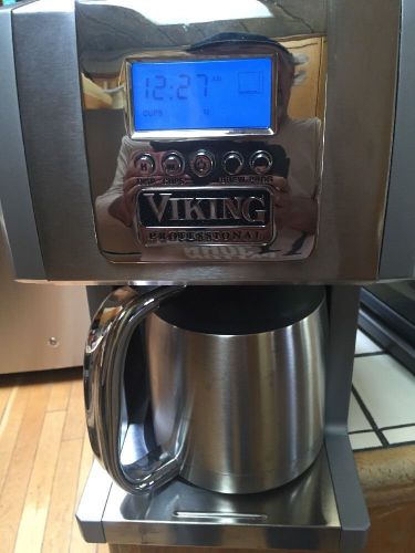 Viking Professional 12 Cup Coffee Machine Model Vccm12 Barely Used