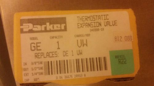 Parker Thermostatic Expansion Valve Model GE