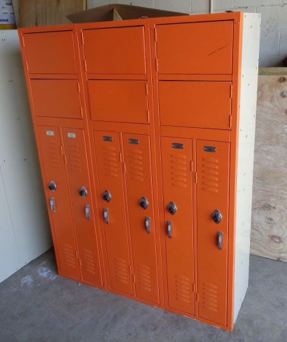 6-Unit STORAGE LOCKER, Used - LOCAL PICKUP ONLY