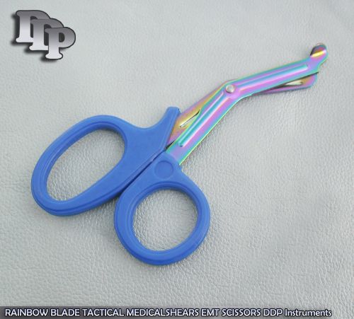 RAINBOW BLADE TACTICAL MEDICALSHEARS EMT SCISSORS7.5&#034; DDP Instruments