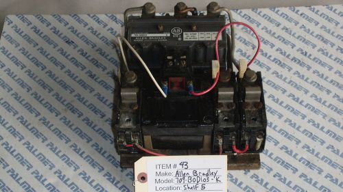 Allen-Bradley Magnetic Starter Series K