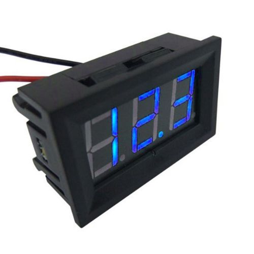 DC 4.5-30V Blue LED Car Digital Display Voltage Voltmeter Panel Gauge Sales