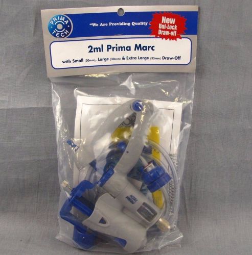 Prima tech 2ml marc adjustable dose vaccinator new uni-lock draw-off vaccine for sale