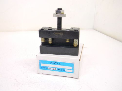 NEW PHASE II QUICK CHANGE TOOL POST BORING, FACING &amp; TURNING HOLDER