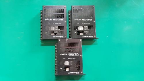 Lot of 3units ASAHI Pack Driver AK-BX501V