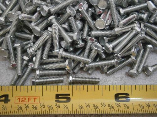 Machine screws #4/40 x 1/2&#034; long indented hex head steel zinc lot of 150 #5171 for sale