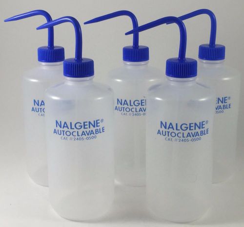 5 nalgene autoclava bottles 2405-0500 for sale