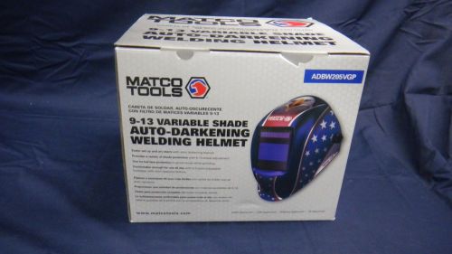 MATCO TOOLS ADBW205VGP Patriot Welding Helmet