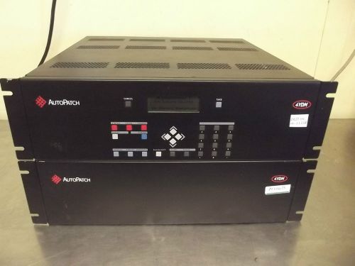 AutoPatch 4YDM Distribution Matrix Enclosures 1 &amp; 2-Powers Up-m1116