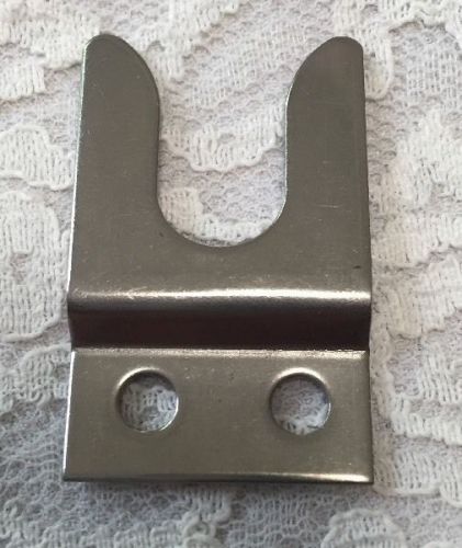 Motorola mic clip / holder, stainless steel #1-865398 for sale