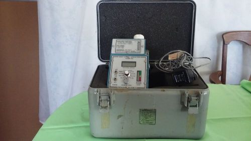 VISTA SCIENTIFIC HEAT STRESS MONITOR MODEL 960, IN A STEEL CARRYING BOX, GREAT!