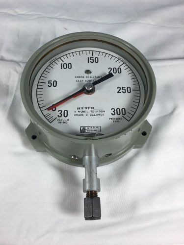 Weksler 4.5&#034; 30-0-300 Mil-Spec Gauge