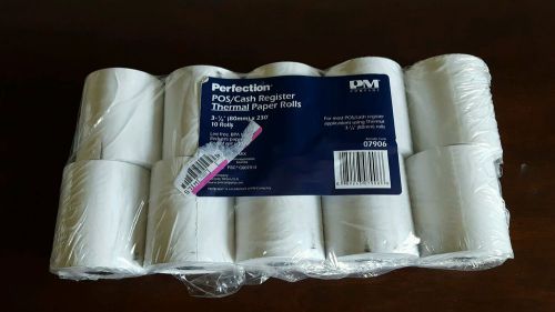 Cash Register Thermal Paper Rolls 10 3-1/8&#034; x 230&#039;