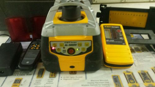 CST BERGER AL500HV SELF LEVELING LASER LEVEL