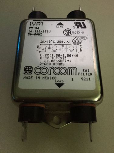 CORCOM EMI Filter, 1VR1, F7194