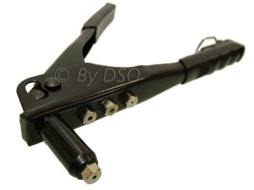 Hand Rivet Gun with 4 Rivet Nozzles and 75 Rivets RV001