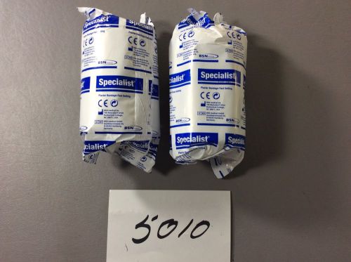 BSN Specialist 4&#034; Plaster Bandage Fast Setting Lot Of (2) New Orthopedic