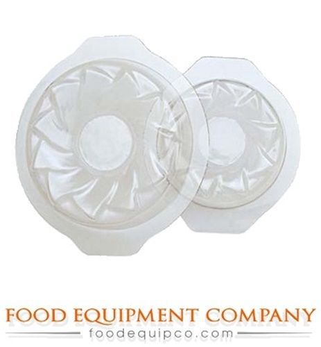 Paderno 47650-16 Semifreddo Mold Set flower (2) molds 8-5/8&#034; W &amp; 6-5/8&#034; W...