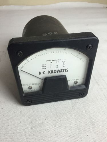 Westinghouse A-C Kilowatts Type KY-221  STYLE 291B802A28 USED