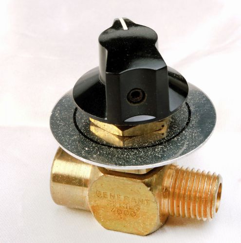 Generant 1/4&#034; Brass Series 4000 Valve Q-46 New in Box