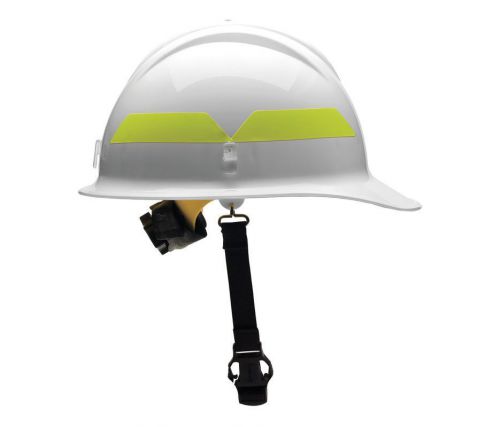 Bullard fcwhr fire helmet, white, thermoplastic for sale