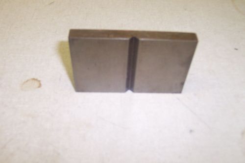Small angle plate with vee way new