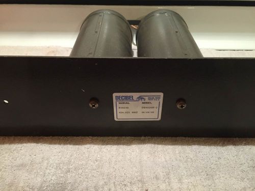 DECIBEL UHF BANDPASS FILTER CAVITY - Used - WORKS GREAT!