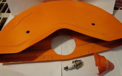 Stihl TS350, TS400, TS460, TS760 14&#034; blade guard W/Spark Plug &amp; Spark Plug Cover