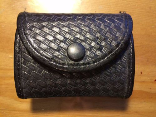 Sidekick by Michaels of Oregon Flat Glove Belt Wallet Pouch Basketweave Black