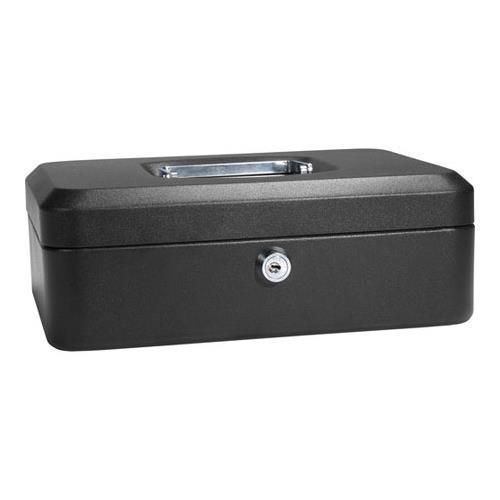 Barska 10&#034; Cash Box with Key Lock, Black #CB11832