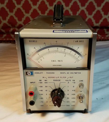 HP 400FL AC Voltmeter