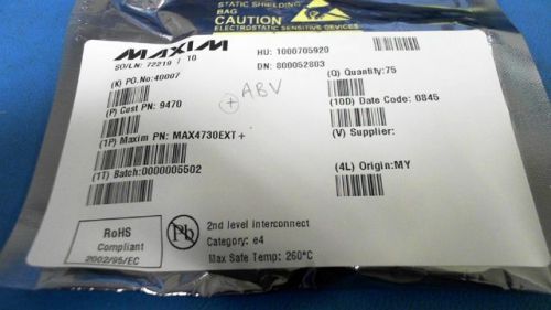 50-PCS MAXIM MAX4730EXT+ 4730 MAX4730EXT