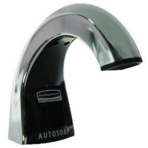 Rubbermaid Chrome and Black Hand Soap Dispenser