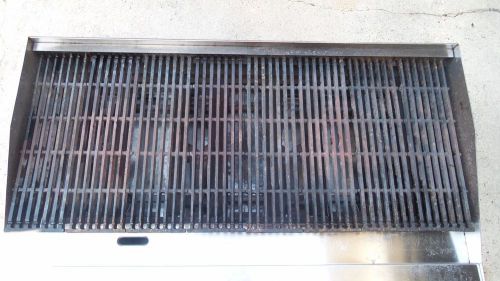 Gusto equipment - 48&#034; ng radiant charbroiler for sale