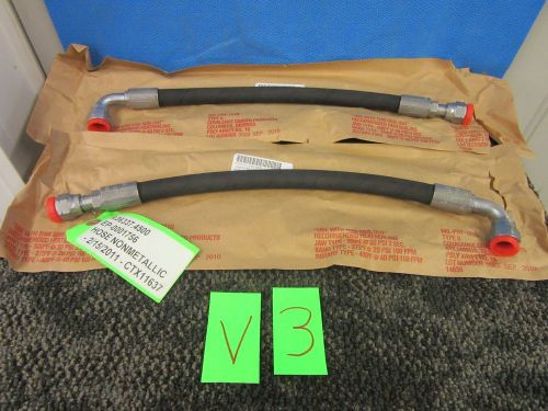 2 SPECMA POWERTECH KALMAR HOSE HYDRAULIC A363374500 MILITARY TERRAIN 1/2&#034; NEW