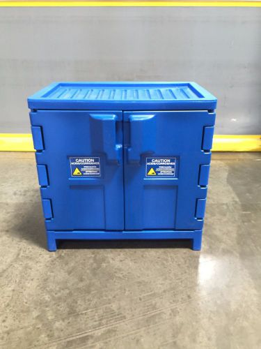 Eagle 22 gallon acid storage cabinet model cra-p22 all polyethylene for sale