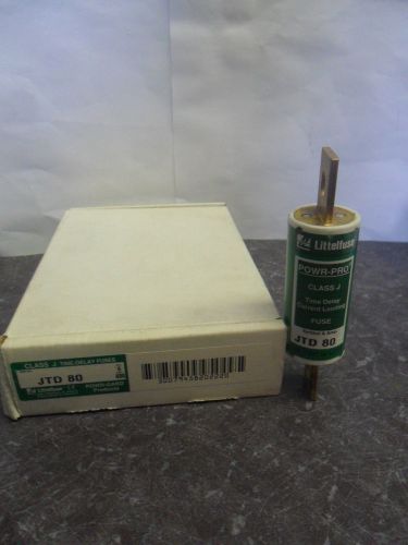 New Lot Littelfuse JTD80 80 Amp Fuses Indicator Bussmann LPJ 80SP 600V NIB