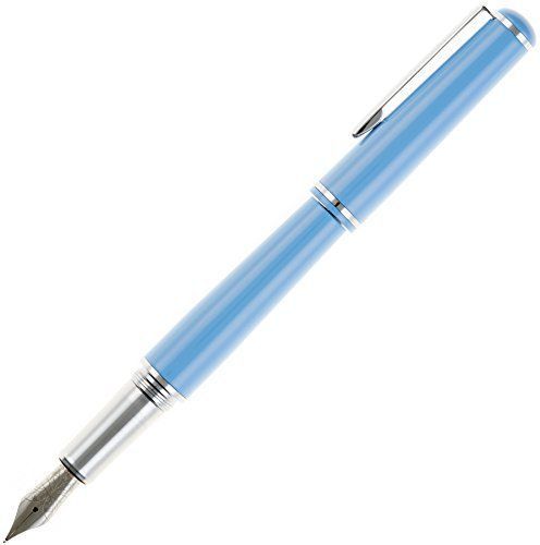 Nemosine Fission Fountain Pen, Broad German Nib, Classic Blue (NEM-FIS-06-B)