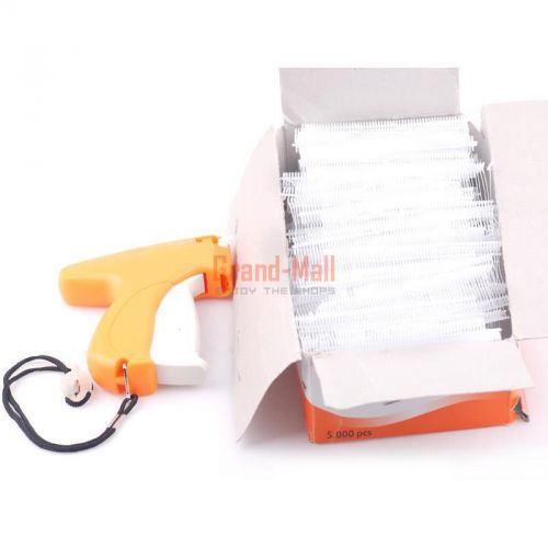 Garment Clothing Pricing Tag Machine Price Label Tagging Gun + 5000pcs 1&#034; Barbs