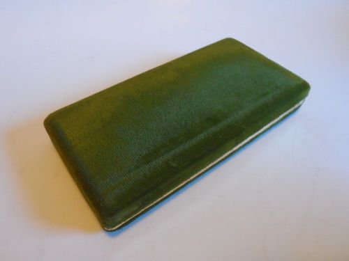 CHATANI PEARLS BY HASKELL Olive Green Fabric Covered Jewelry Case, Box