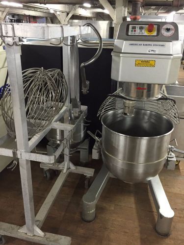 Dough mixer 80/40 qt planetary, includes both 80 &amp; 40 qt bowls and tools for sale