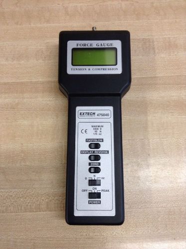 EXTECH 475040 DIGITAL FORCE GAUGE TESION &amp; COMPRESSION