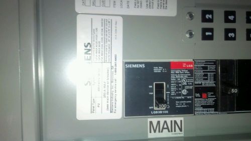 100 amp 480 volt breaker box