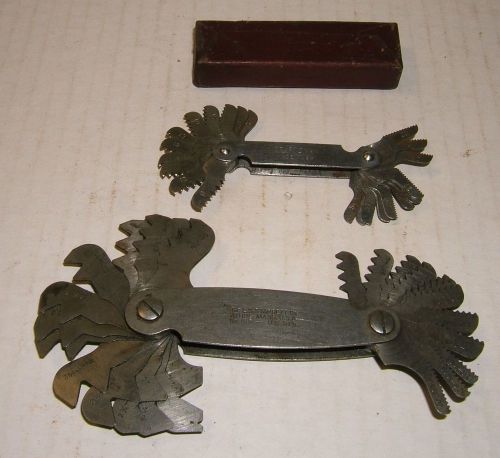 MACHINIST TOOLS, SC PITCH GAUGES, STARRETT #155, CRAFTSMAN #4048