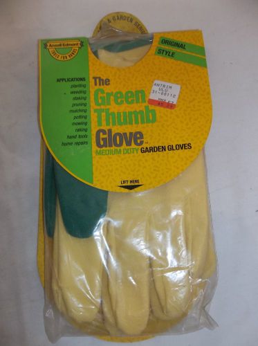 Ansell Edmont Green Thumb Gloves Garden Gloves with Cotton Lining, XL  #671-107