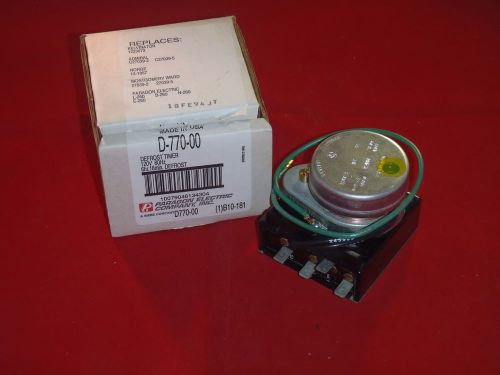 Paragon D-770-00 Defrost Control 120V 60Hz