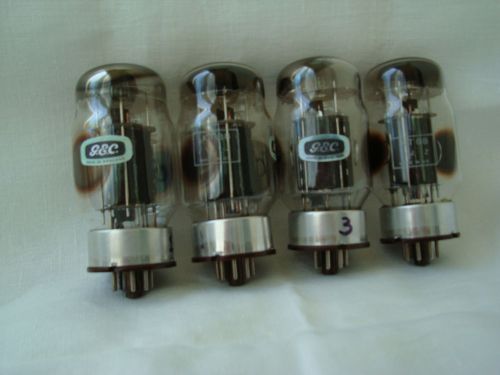 KT88 GEC MATCHED QUAD TOP GETTER OLD STOCK TUBE, tested, Best KT-88 Tubes