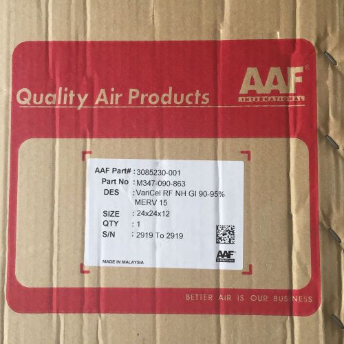 AAF International 24x24x12 Filter 3085230-001